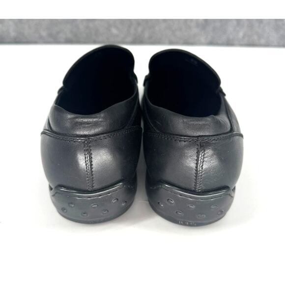 Tod's Black Leather Loafers - Picture 6 of 10